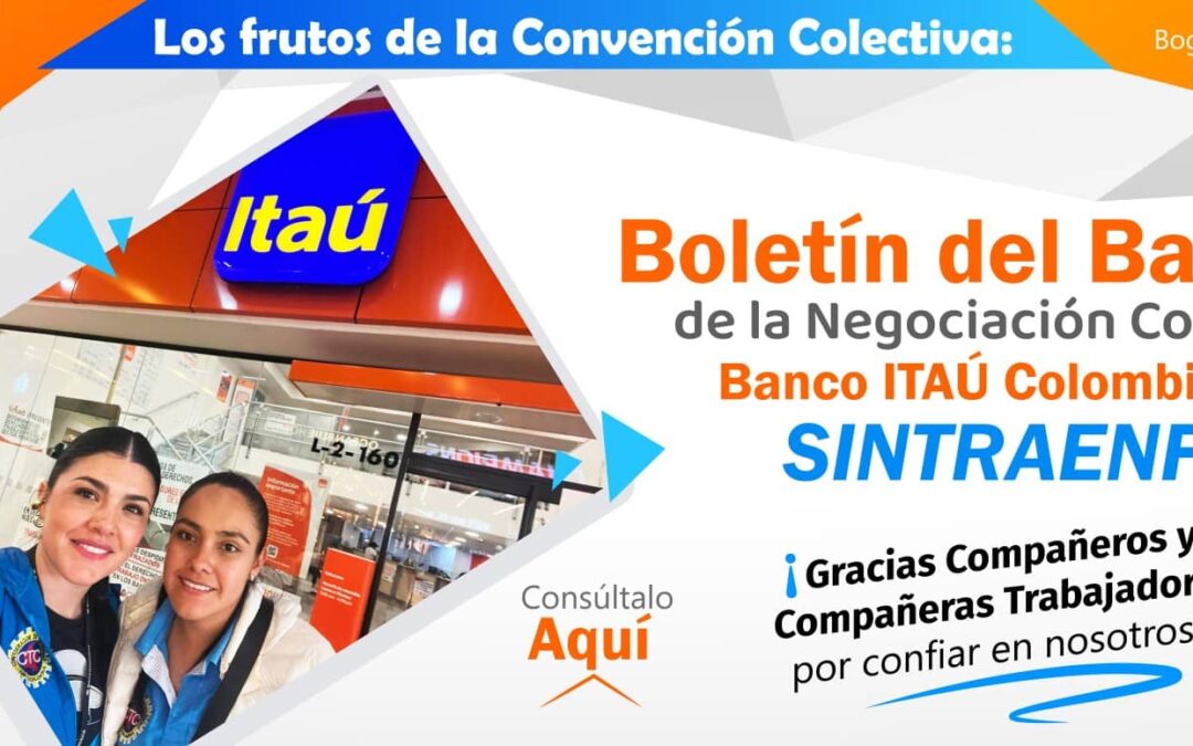 Boletín ITAU 2025 – balance de la negociación colectiva